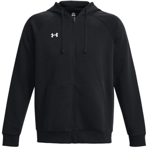 Under Armour Bluza męska Under Armour Rival Fleece FZ Hoodie czarna 1379767 001