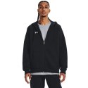 Under Armour Bluza męska Under Armour Rival Fleece FZ Hoodie czarna 1379767 001