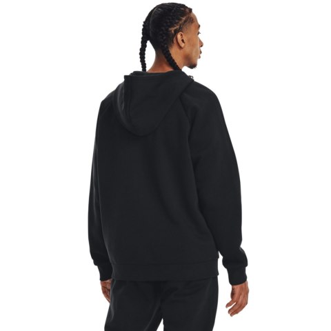 Under Armour Bluza męska Under Armour Rival Fleece FZ Hoodie czarna 1379767 001 Under Armour Bluza męska Under Armour Rival Fleece FZ Hoodie czarna 1379767 001