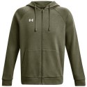 Under Armour Bluza męska Under Armour Rival Fleece FZ Hoodie khaki 1379767 390