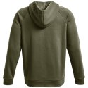 Under Armour Bluza męska Under Armour Rival Fleece FZ Hoodie khaki 1379767 390