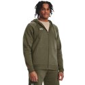 Under Armour Bluza męska Under Armour Rival Fleece FZ Hoodie khaki 1379767 390