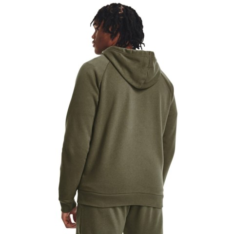 Under Armour Bluza męska Under Armour Rival Fleece FZ Hoodie khaki 1379767 390 Under Armour Bluza męska Under Armour Rival Fleece FZ Hoodie khaki 1379767 390