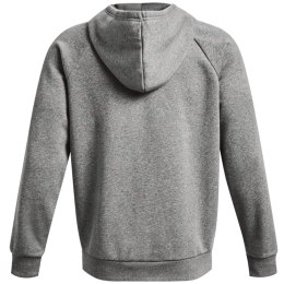 Under Armour Bluza męska Under Armour Rival Fleece FZ Hoodie szara 1379767 025