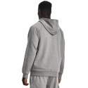 Under Armour Bluza męska Under Armour Rival Fleece FZ Hoodie szara 1379767 025