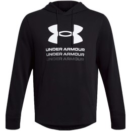 Under Armour Bluza męska Under Armour UA Rival Terry Graphic Hoodie czarna 1386047 001