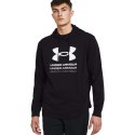 Under Armour Bluza męska Under Armour UA Rival Terry Graphic Hoodie czarna 1386047 001