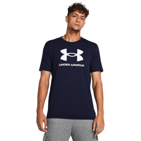 Under Armour Koszulka męska Under Armour Sportstyle Logo granatowa 1382911 408 Under Armour Koszulka męska Under Armour Sportstyle Logo granatowa 1382911 408