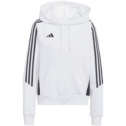 Adidas teamwear Bluza damska adidas Tiro 24 Hooded biała IR7508
