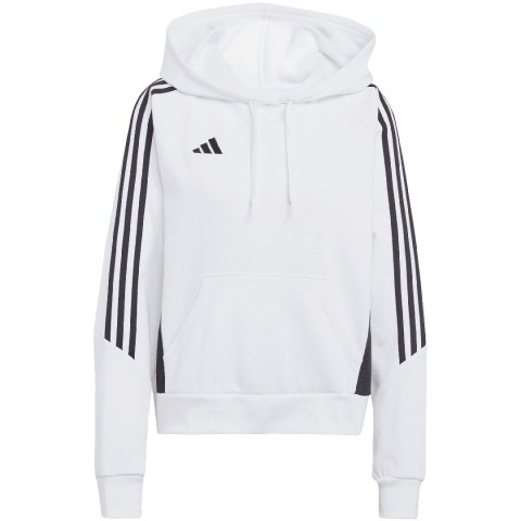 Adidas teamwear Bluza damska adidas Tiro 24 Hooded biała IR7508