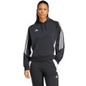 Adidas teamwear Bluza damska adidas Tiro 24 Hooded czarna IJ5607