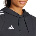 Adidas teamwear Bluza damska adidas Tiro 24 Hooded czarna IJ5607