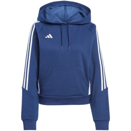 Adidas teamwear Bluza damska adidas Tiro 24 Hooded granatowa IR7507