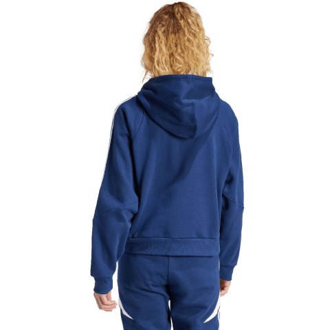 Adidas teamwear Bluza damska adidas Tiro 24 Hooded granatowa IR7507 Adidas teamwear Bluza damska adidas Tiro 24 Hooded granatowa IR7507