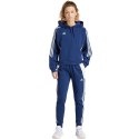 Adidas teamwear Bluza damska adidas Tiro 24 Hooded granatowa IR7507