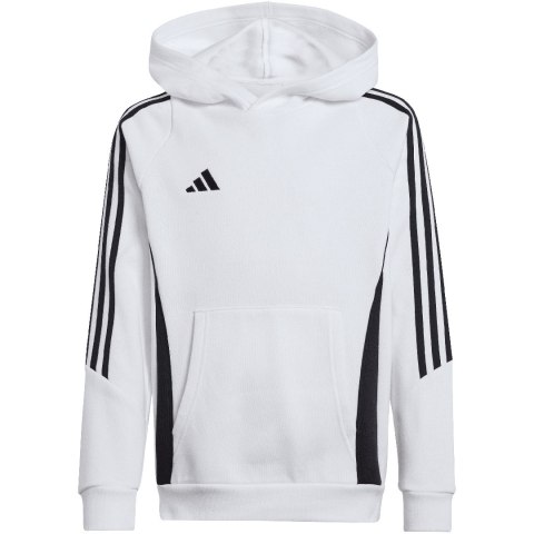 Adidas teamwear Bluza dla dzieci adidas Tiro 24 Hooded Sweat biała IR7506