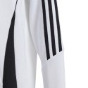 Adidas teamwear Bluza dla dzieci adidas Tiro 24 Hooded Sweat biała IR7506