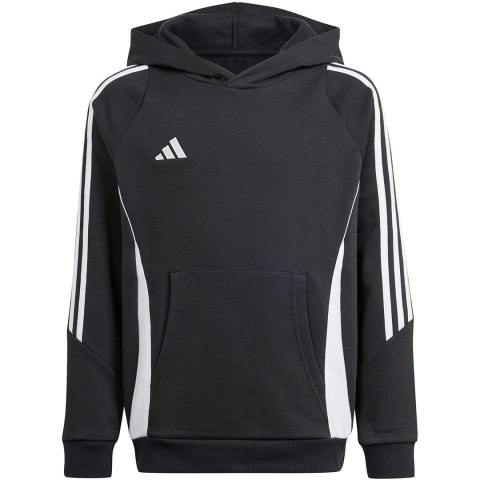 Adidas teamwear Bluza dla dzieci adidas Tiro 24 Hooded Sweat czarna IJ5611