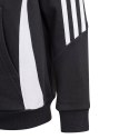 Adidas teamwear Bluza dla dzieci adidas Tiro 24 Hooded Sweat czarna IJ5611