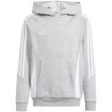 Adidas teamwear Bluza dla dzieci adidas Tiro 24 Hooded Sweat szara IR7505