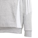 Adidas teamwear Bluza dla dzieci adidas Tiro 24 Hooded Sweat szara IR7505