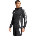 Adidas teamwear Bluza męska adidas Tiro 24 Training Hooded czarna IJ9957