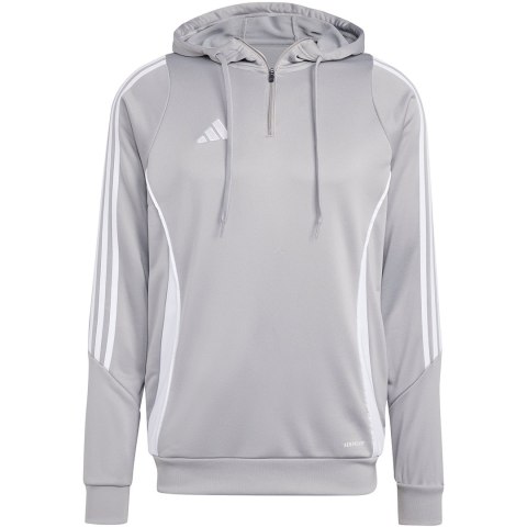 Adidas teamwear Bluza męska adidas Tiro 24 Training Hooded szara IR7551