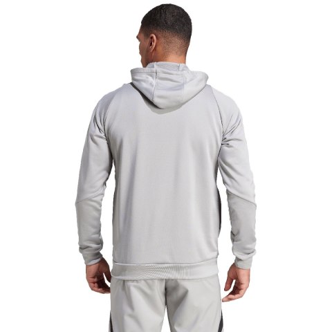 Adidas teamwear Bluza męska adidas Tiro 24 Training Hooded szara IR7551 Adidas teamwear Bluza męska adidas Tiro 24 Training Hooded szara IR7551