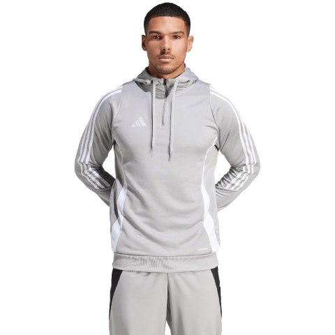 Adidas teamwear Bluza męska adidas Tiro 24 Training Hooded szara IR7551 Adidas teamwear Bluza męska adidas Tiro 24 Training Hooded szara IR7551