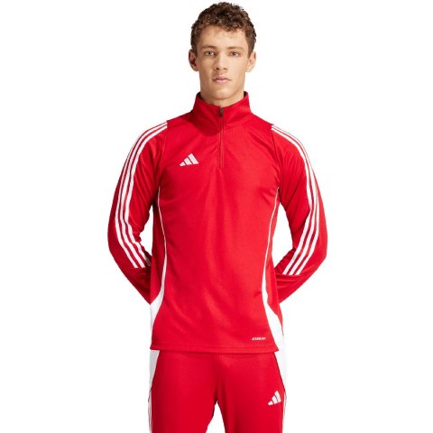 Adidas teamwear Bluza męska adidas Tiro 24 Training Top czerwona IS1045 Adidas teamwear Bluza męska adidas Tiro 24 Training Top czerwona IS1045