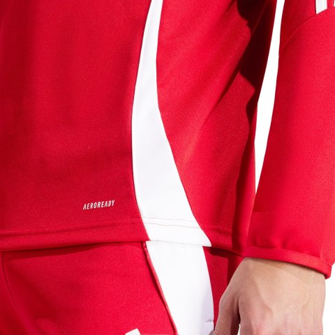 Adidas teamwear Bluza męska adidas Tiro 24 Training Top czerwona IS1045 Adidas teamwear Bluza męska adidas Tiro 24 Training Top czerwona IS1045
