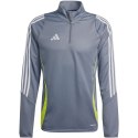 Adidas teamwear Bluza męska adidas Tiro 24 Training Top szara IV6954