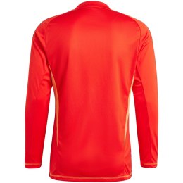 Adidas teamwear Koszulka bramkarska męska adidas Tiro 24 Competition Long Sleeve czerwona IN0407
