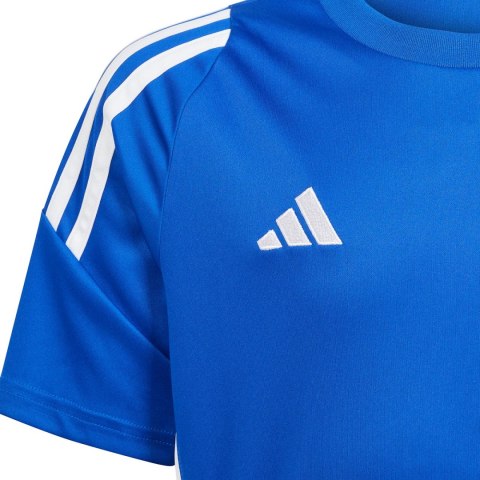Adidas teamwear Koszulka dla dzieci adidas Tiro 24 Jersey niebieska IS1032 Adidas teamwear Koszulka dla dzieci adidas Tiro 24 Jersey niebieska IS1032