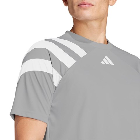 Adidas teamwear Koszulka męska adidas Fortore 23 szara IK5772 Adidas teamwear Koszulka męska adidas Fortore 23 szara IK5772
