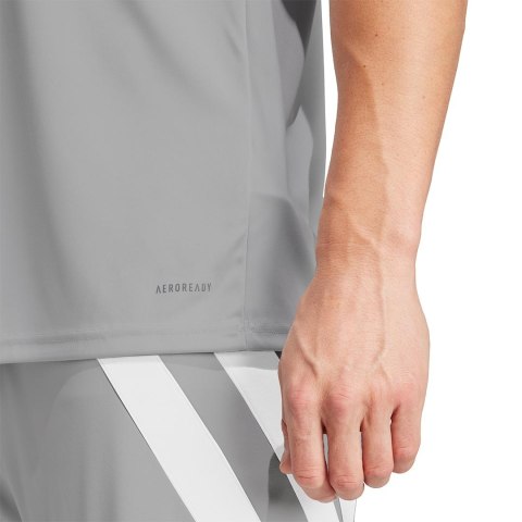 Adidas teamwear Koszulka męska adidas Fortore 23 szara IK5772 Adidas teamwear Koszulka męska adidas Fortore 23 szara IK5772