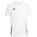 Adidas teamwear Koszulka męska adidas Tiro 24 Competition Polo biała IR7565