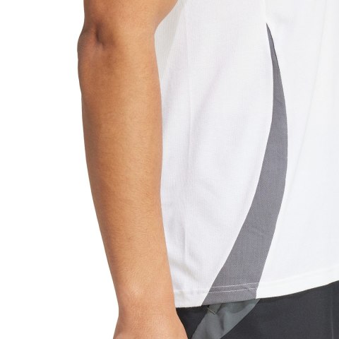 Adidas teamwear Koszulka męska adidas Tiro 24 Competition Polo biała IR7565 Adidas teamwear Koszulka męska adidas Tiro 24 Competition Polo biała IR7565