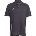 Adidas teamwear Koszulka męska adidas Tiro 24 Competition Polo czarna IJ8344