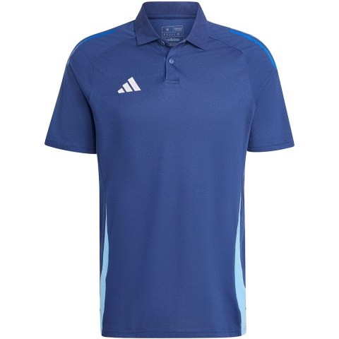 Adidas teamwear Koszulka męska adidas Tiro 24 Competition Polo granatowa IR7564