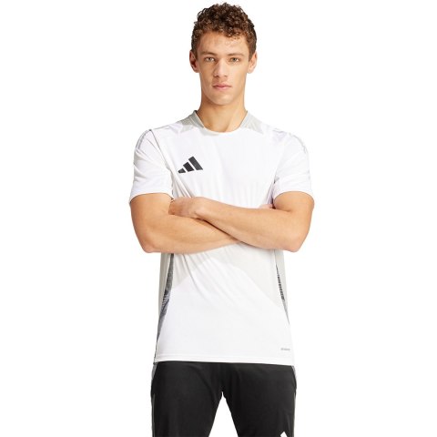 Adidas teamwear Koszulka męska adidas Tiro 24 Competition Training biała IS1660 Adidas teamwear Koszulka męska adidas Tiro 24 Competition Training biała IS1660