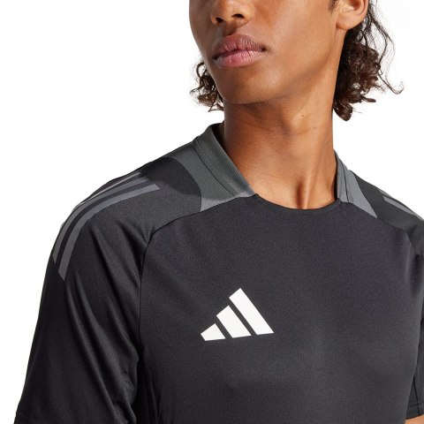 Adidas teamwear Koszulka męska adidas Tiro 24 Competition Training czarna IL8260 Adidas teamwear Koszulka męska adidas Tiro 24 Competition Training czarna IL8260