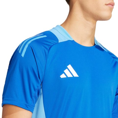 Adidas teamwear Koszulka męska adidas Tiro 24 Competition Training niebieska IS1659 Adidas teamwear Koszulka męska adidas Tiro 24 Competition Training niebieska IS1659