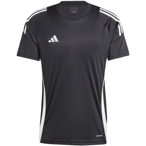 Adidas teamwear Koszulka męska adidas Tiro 24 Jersey czarna IJ7676