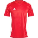 Adidas teamwear Koszulka męska adidas Tiro 24 Jersey czerwona IS1016 Adidas teamwear Koszulka męska adidas Tiro 24 Jersey czerwona IS1016