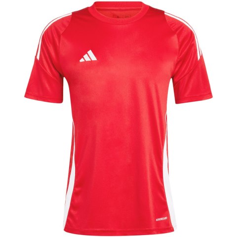 Adidas teamwear Koszulka męska adidas Tiro 24 Jersey czerwona IS1016 Adidas teamwear Koszulka męska adidas Tiro 24 Jersey czerwona IS1016