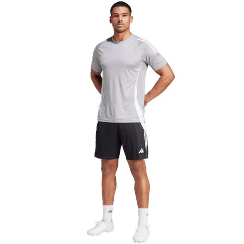 Adidas teamwear Koszulka męska adidas Tiro 24 Jersey szara IS1012 Adidas teamwear Koszulka męska adidas Tiro 24 Jersey szara IS1012