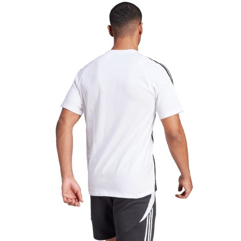 Adidas teamwear Koszulka męska adidas Tiro 24 Sweat biała IR9353 Adidas teamwear Koszulka męska adidas Tiro 24 Sweat biała IR9353