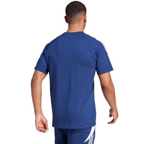 Adidas teamwear Koszulka męska adidas Tiro 24 Sweat niebieska IR9347 Adidas teamwear Koszulka męska adidas Tiro 24 Sweat niebieska IR9347
