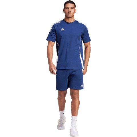 Adidas teamwear Koszulka męska adidas Tiro 24 Sweat niebieska IR9347 Adidas teamwear Koszulka męska adidas Tiro 24 Sweat niebieska IR9347